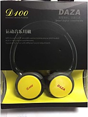 Stylish Sports Rechargeable MP3 Music Player Headset w/ FM / TF - Black (3.5mm Jack)