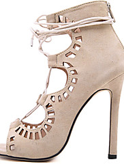 Chaussures Femme Cuir Talon Aiguille Talons Escarpins / Talons Mariage/Habillé/Soirée & Evénement Noir