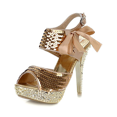 sequin stiletto heels