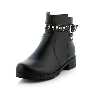 women's low heel formal ankle boots