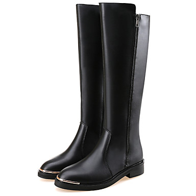 low heeled dress boots