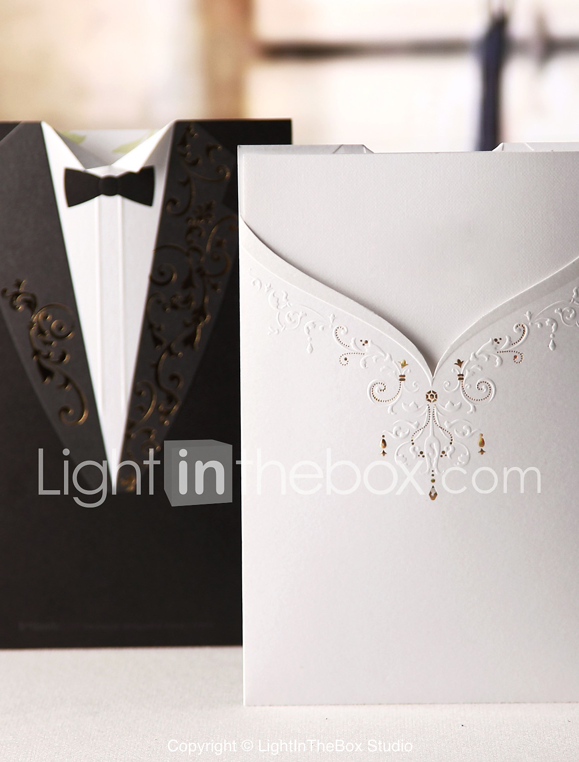 Elegant Wedding Invitations Letterpress The Hampton Invitation Suite Features A Traditionally Formal 2 Color Engraved Card With